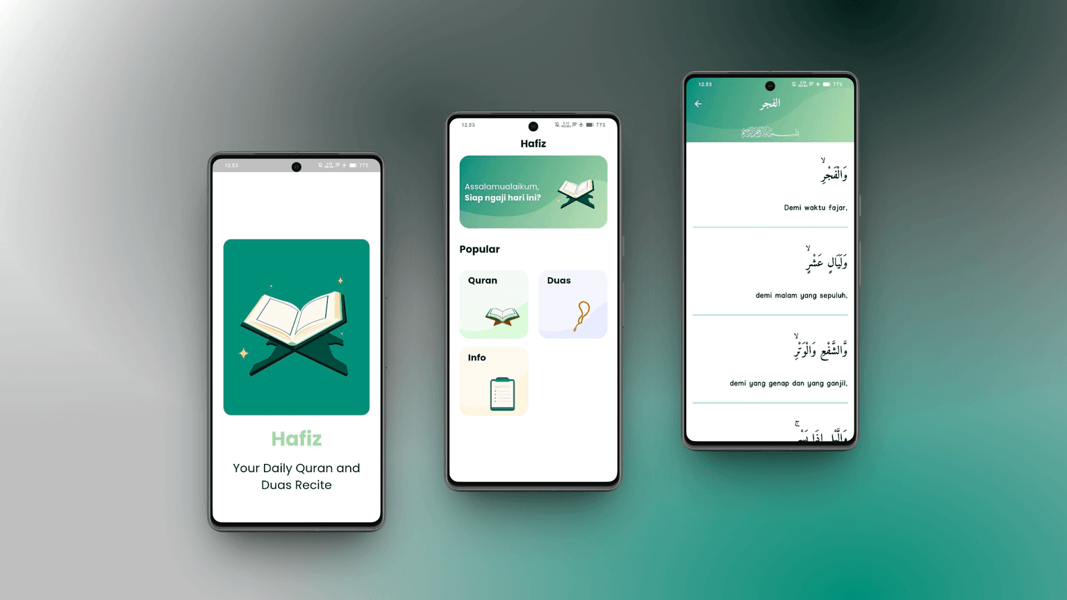 Hafiz - Qur'an & Duas App